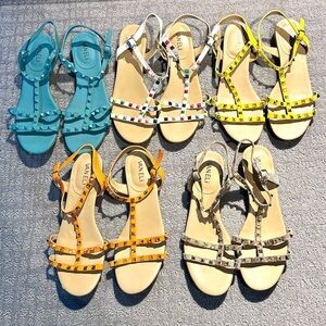 Vaneli Multicolor Strappy Sandals Collection